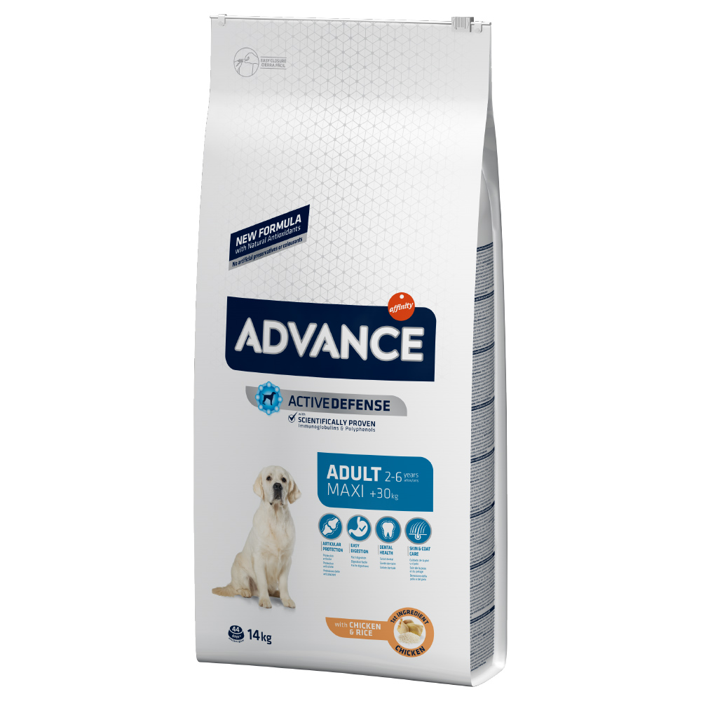 Advance Maxi Adult Con Pollo Y Arroz - 14 Kg