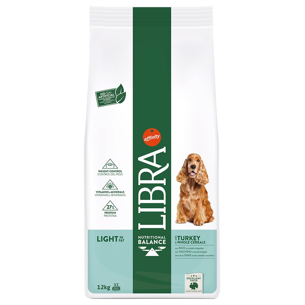 Libra Light Con Pavo Pienso Para Perros - 12 Kg