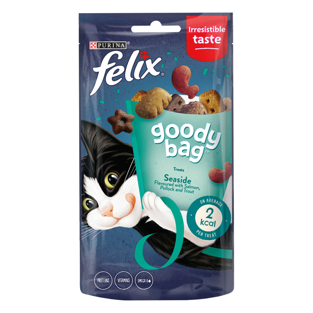 Felix Goody Bag Treats Seaside Mix - 60G