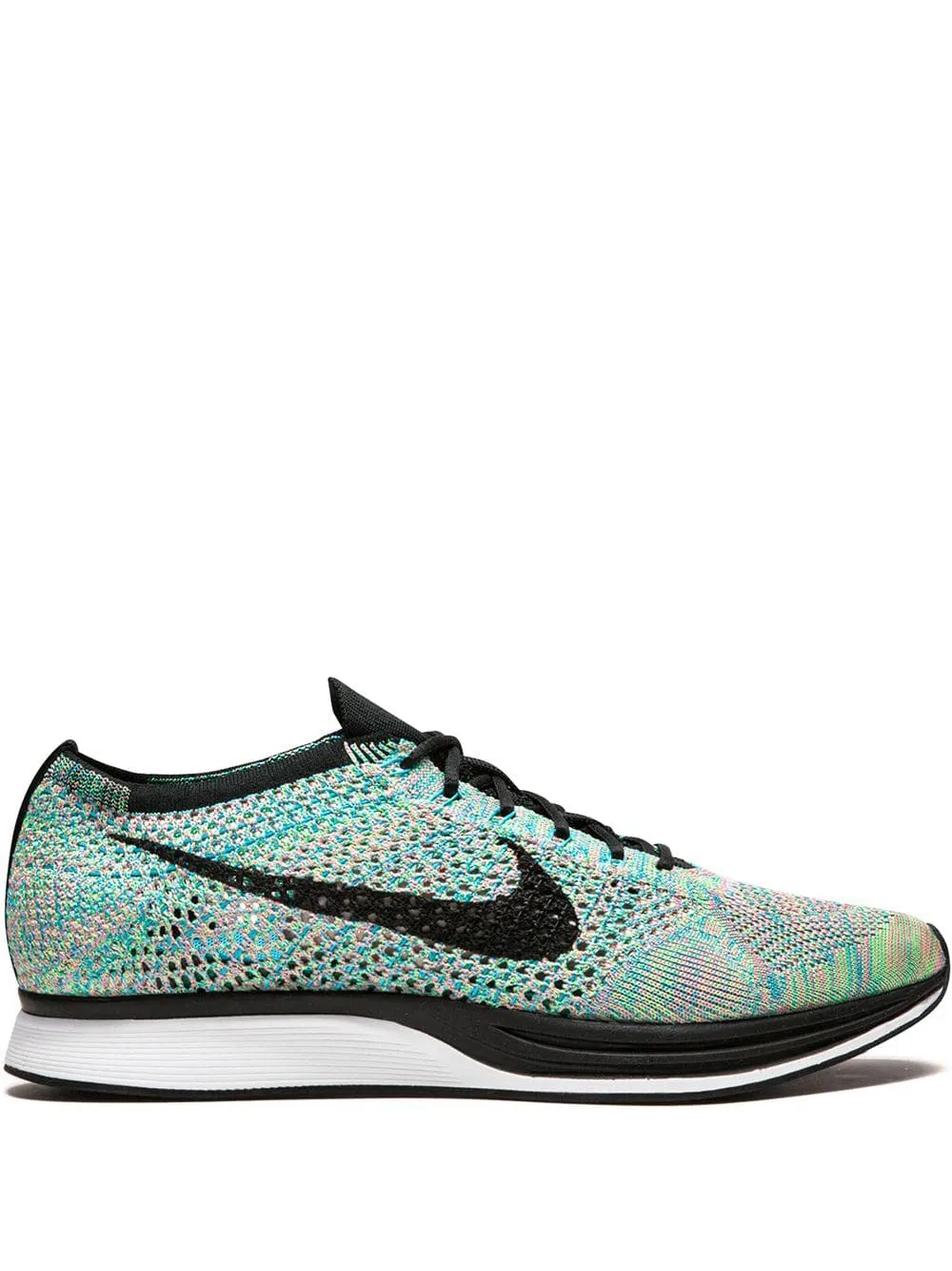Nike Sneakers Flyknit Racer - Verde