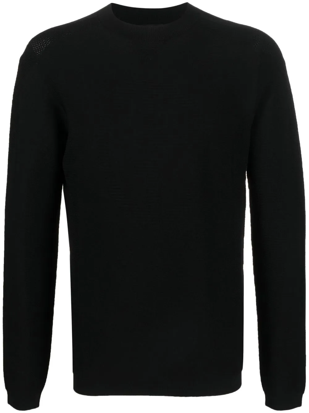Giorgio Armani Maglione con logo - Nero