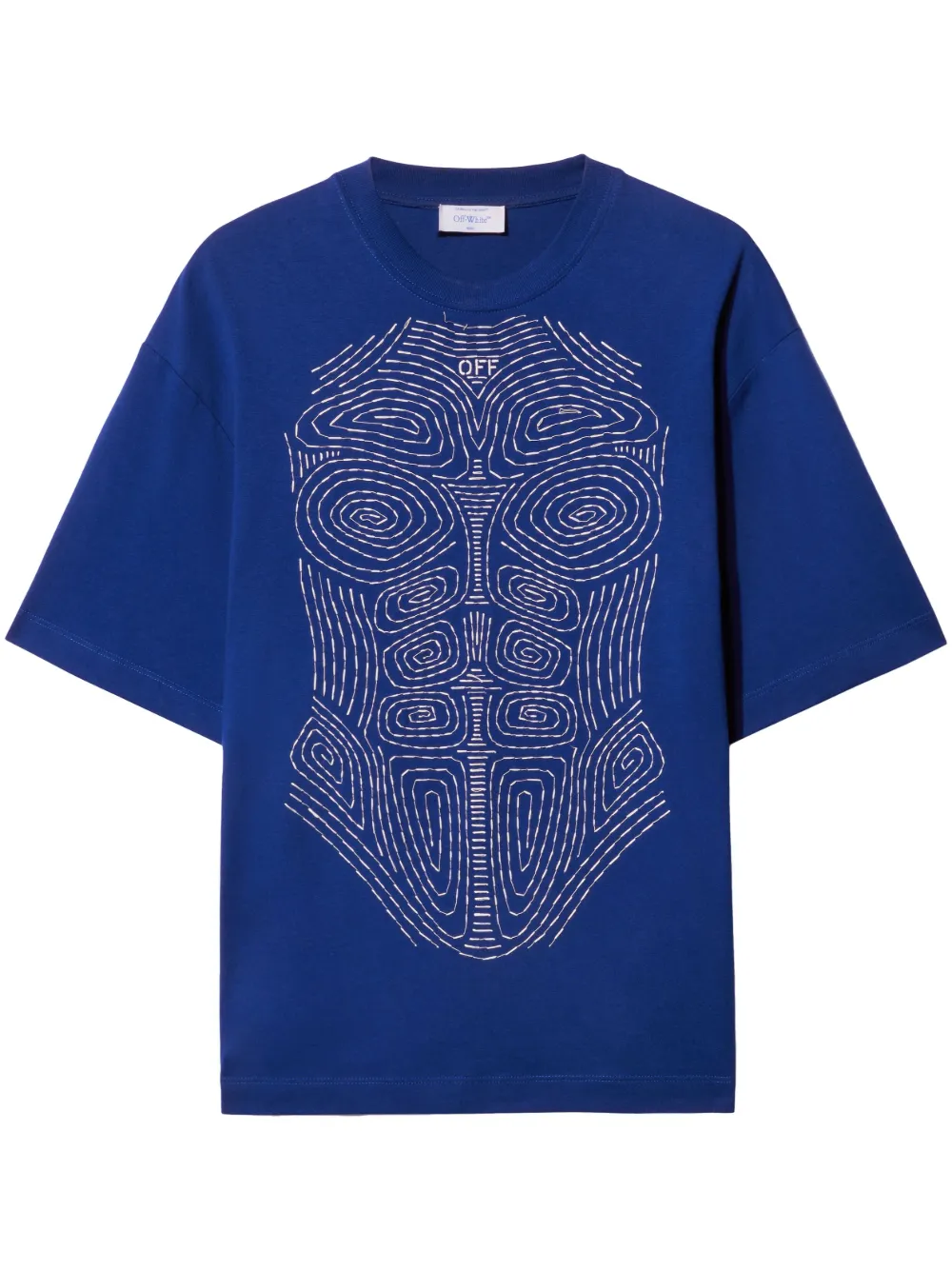 Off-White T-shirt - Blu