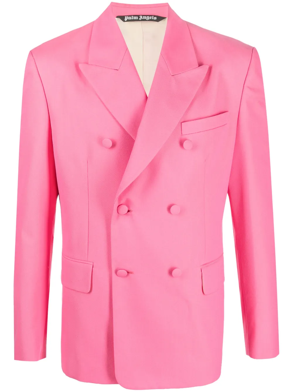 Palm Angels Blazer doppiopetto Sonny - Rosa
