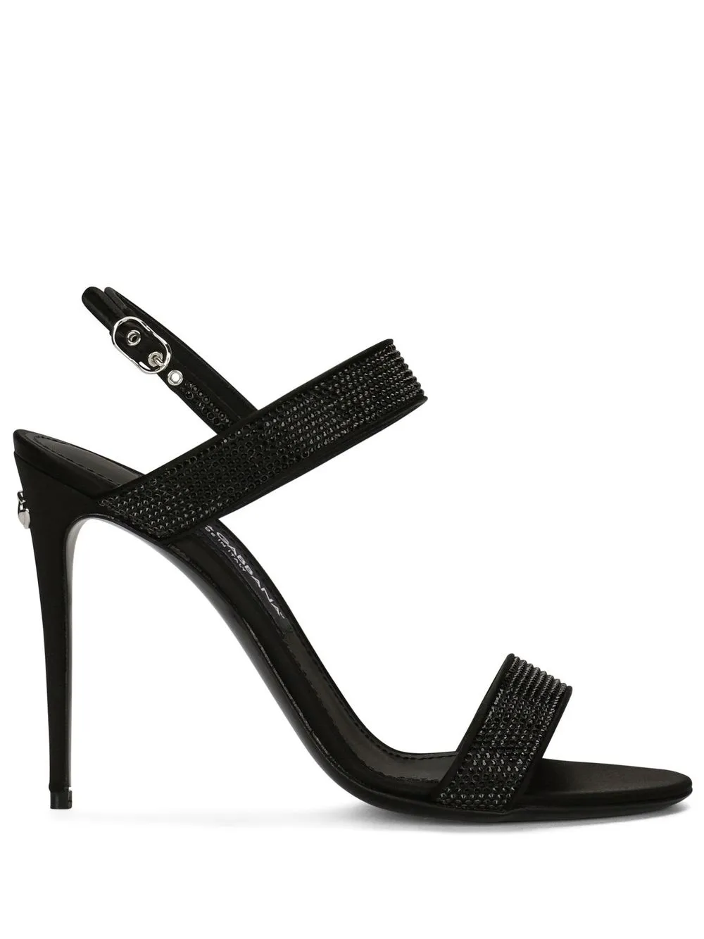 Dolce & Gabbana Sandali con decorazione KIM DOLCE&GABBANA - Nero