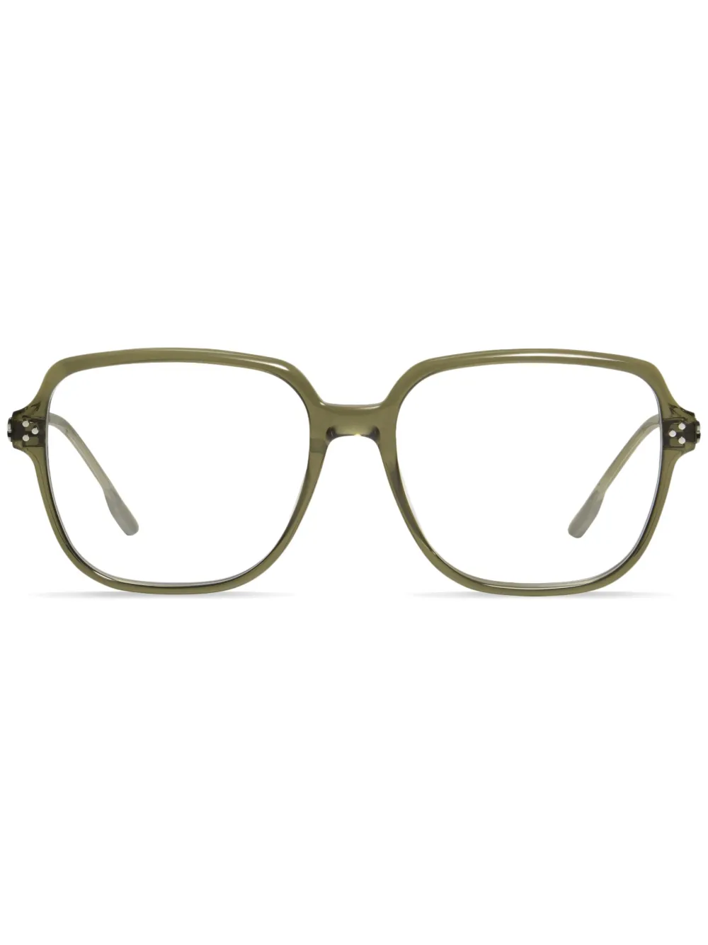 Gentle Monster Occhiali squadrati Mua KC1 - Verde