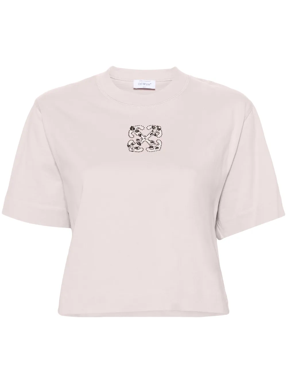 Off-White T-shirt Bling Arrow - Rosa