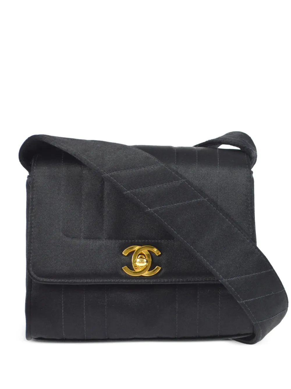 CHANEL Pre-Owned Borsa a tracolla Mademoiselle Pre-owned 1992 - Nero