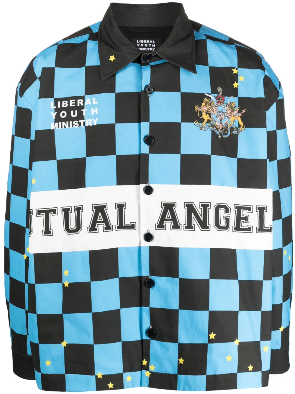 Liberal Youth Ministry Camicia a quadri - Blu