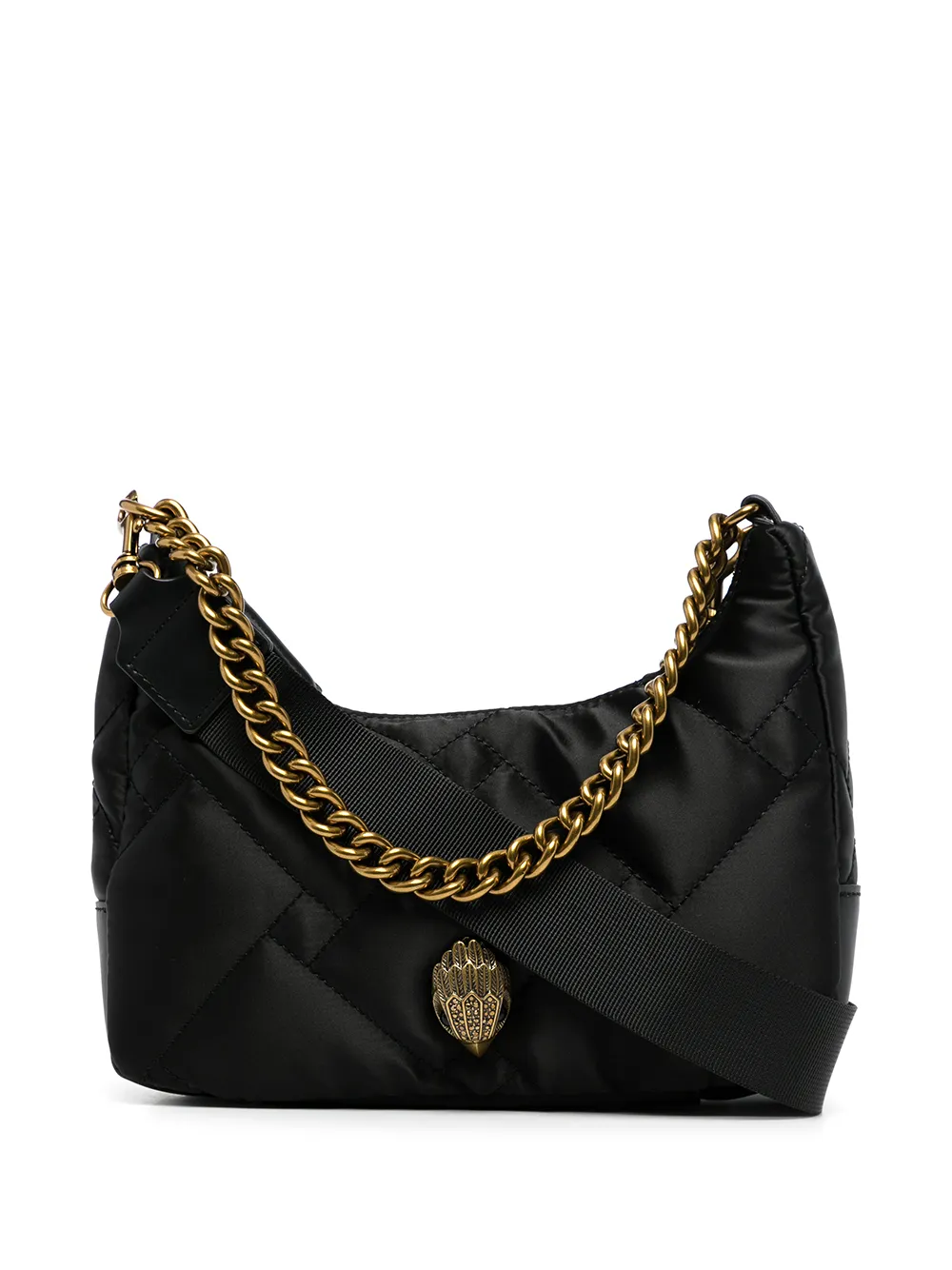 Kurt Geiger London Borsa a tracolla trapuntata - Nero