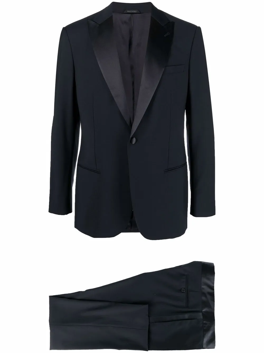 Giorgio Armani Completo monopetto sartoriale - Blu