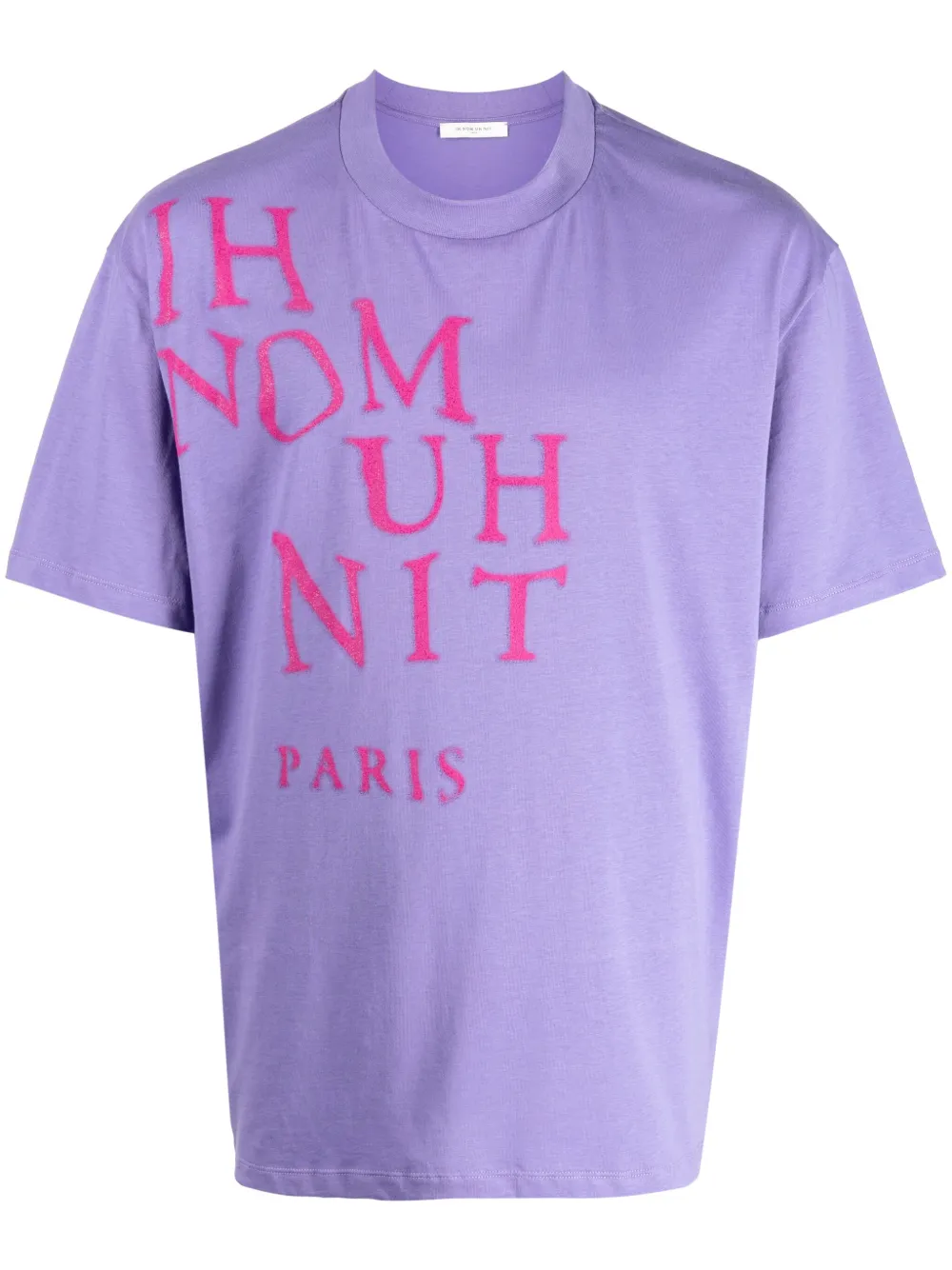 Ih Nom Uh Nit T-shirt con stampa - Viola