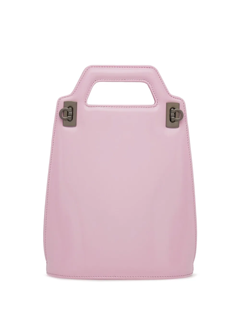 Ferragamo Borsa a spalla Wanda mini in pelle - Rosa