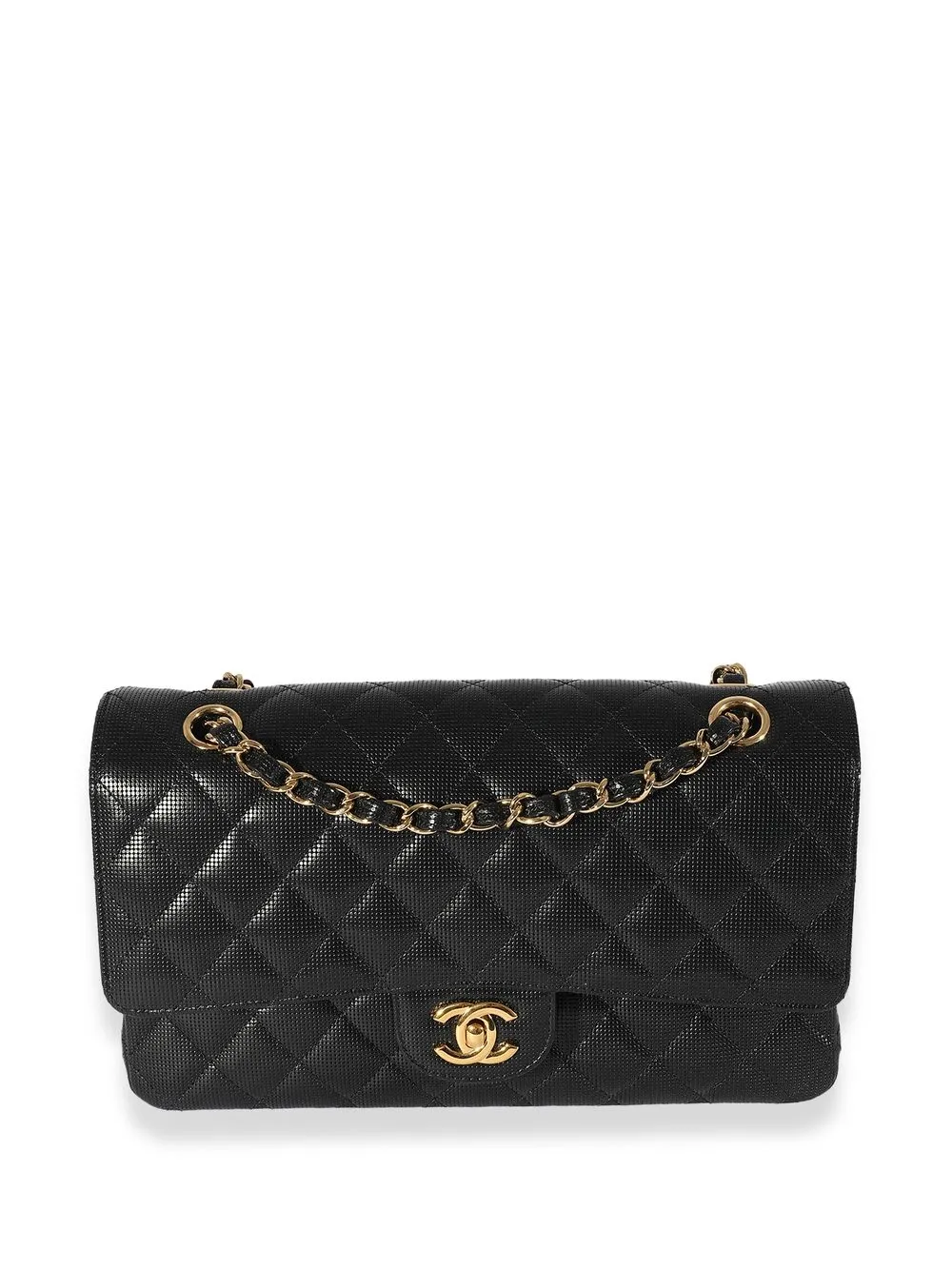 CHANEL Pre-Owned Borsa a spalla Double Flap media - Nero