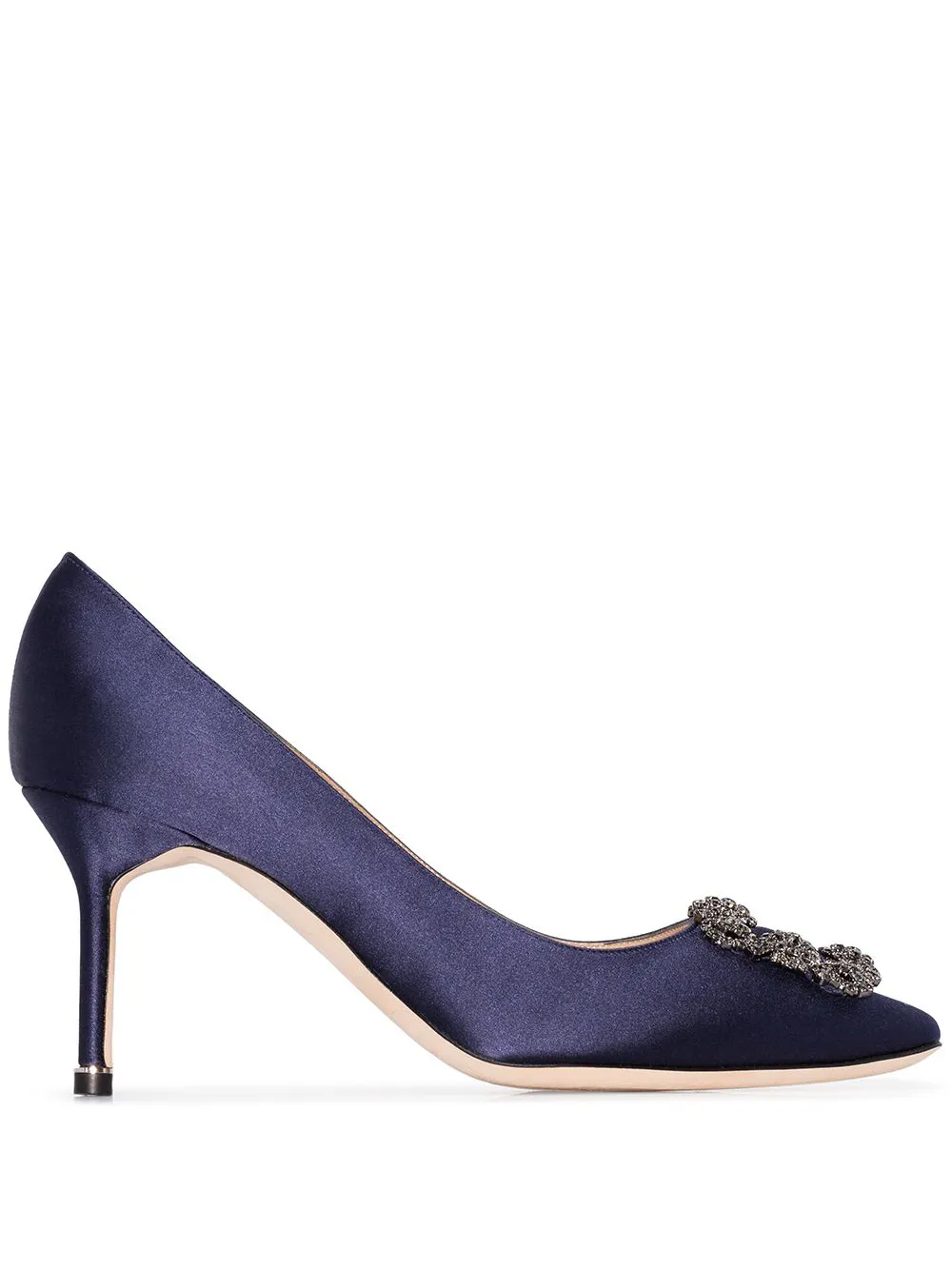 Manolo Blahnik Pumps Hangisi con fibbia - Blu