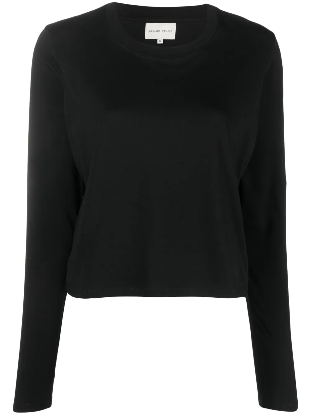 Loulou Studio T-shirt a maniche lunghe - Nero