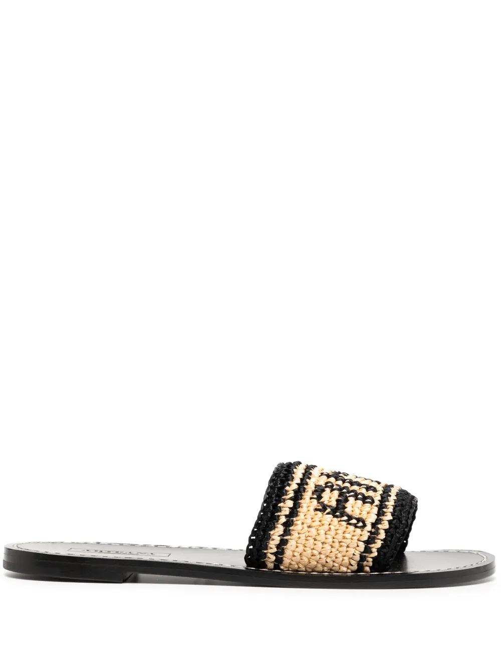 Arteana Elba Crochet flat sandals - Toni neutri