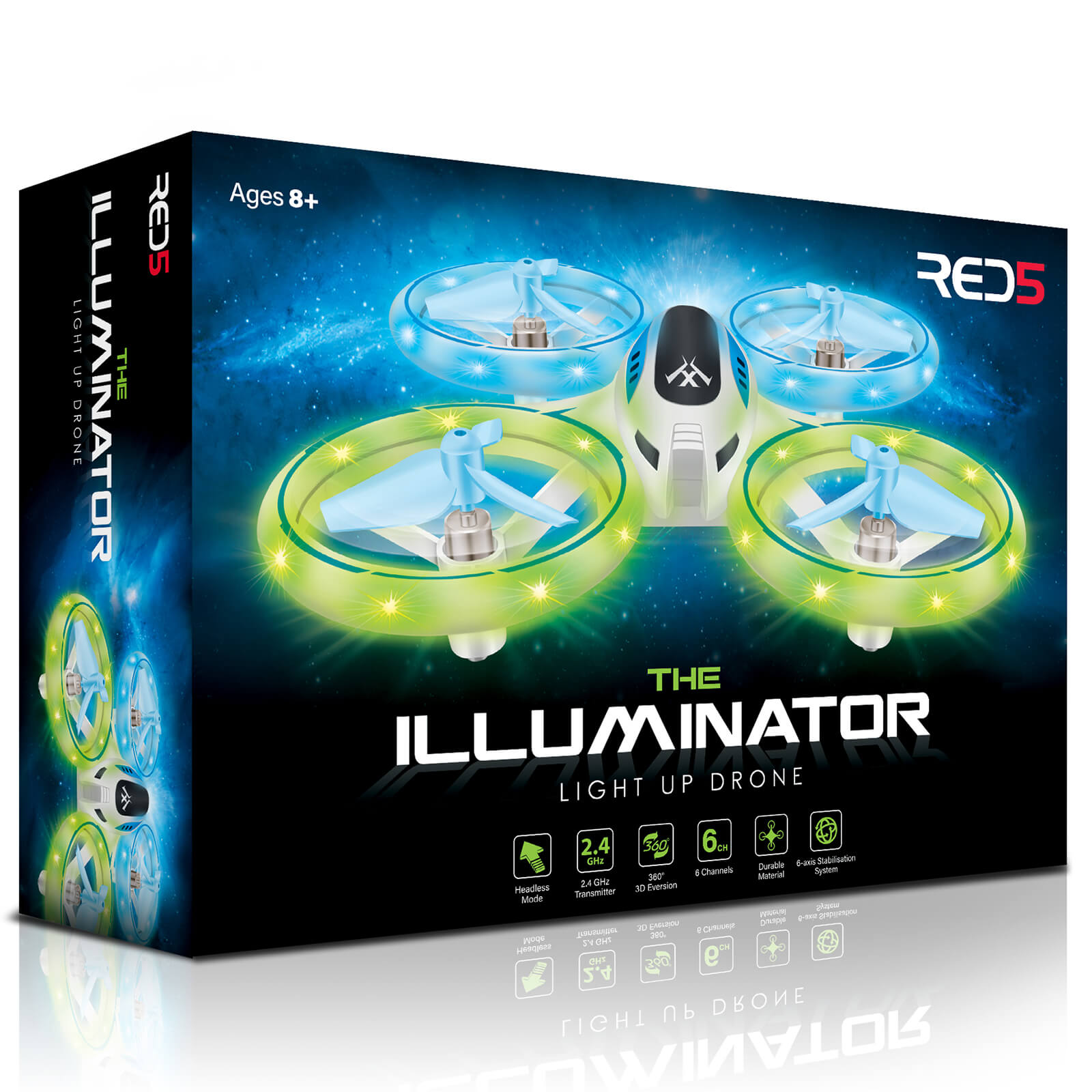 RED5 Illuminator Drone - White