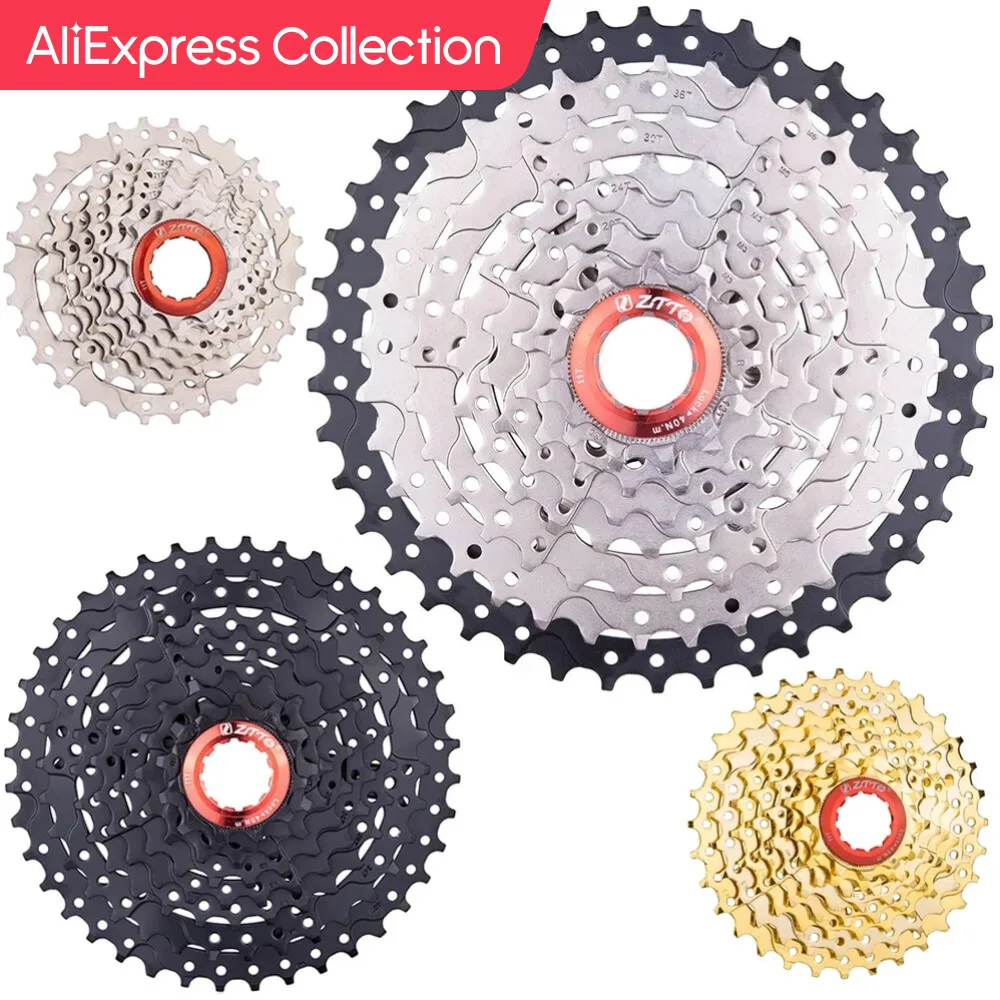 Aliexpress Collection Ztto Mtb Cassette 8 S 9S 10S 11-42T 11-46T 11-50T Pignone Per Bicicletta 8 Velocità 9 10 Velocità Ruota Libera 10V K7 Largo