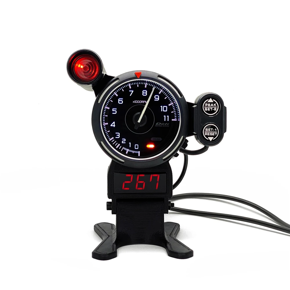 Contagiri 12V Rpm Per Gioco Pc Misuratore Di Gioco Da Corsa Simulato Per G29 Thrustmaster Dirt Assetto Corsa Euro Truck