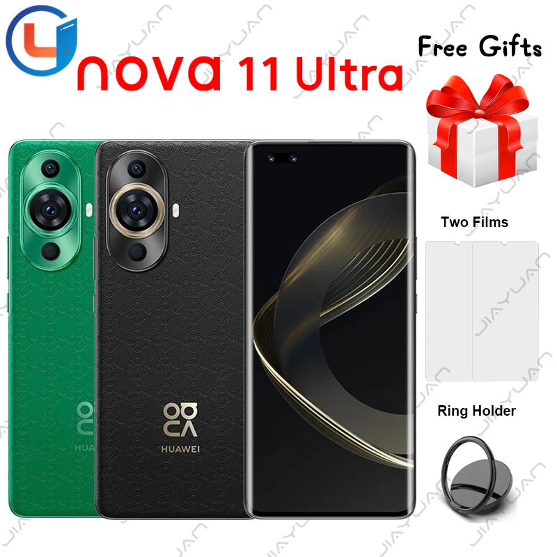 Originale Huawei Nova 11 Ultra 6.78 "Schermo Oled Kunlun Glass Snapdragon 778G Harmonyos 3.0 100W Smartphone Nfc Supercharge