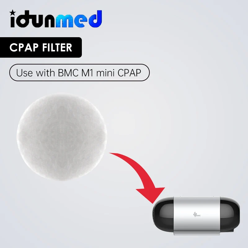 Filtri Bmc Spugna D'Aria Per M1 Mini Cpap/Autocpap/Bipap Macchina Asettica Imballaggio Indipendente 3 Pezzi Sicuro