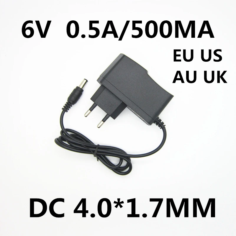 Adattatore Di Alimentazione Ca/Cc 6V Per Omron M3 Modello Hem-7051 Hem-7051-E Monitor Della Pressione Sanguigna