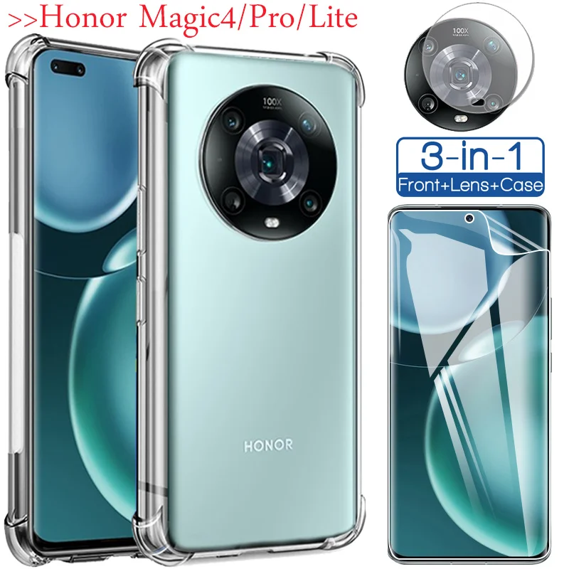 Custodia Per Honor Magic4 Pro Custodia Morbida Anti-Shock Per Telefono Honor Magic 4 Lite Glass Honor Magic4 Lite 5G Custodie Honor Magic4