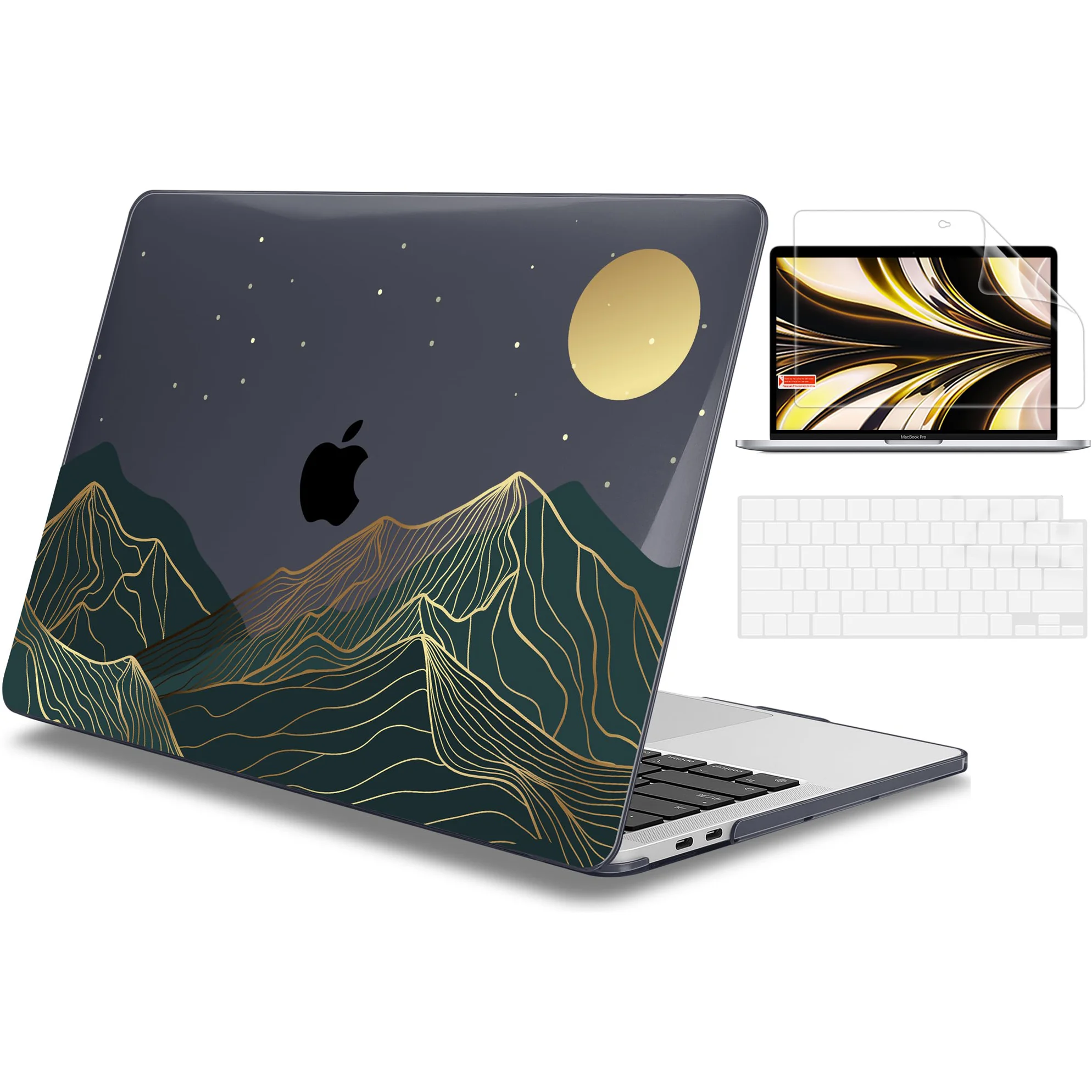 Custodia Per Laptop Per Macbook Pro 16 A2991 A2780 M1 M2 M3 Chip Air 13 2023 M3 Pro 14 A2992 Per Macbook Pro 14 Case 2023 Air 15.3 A2941