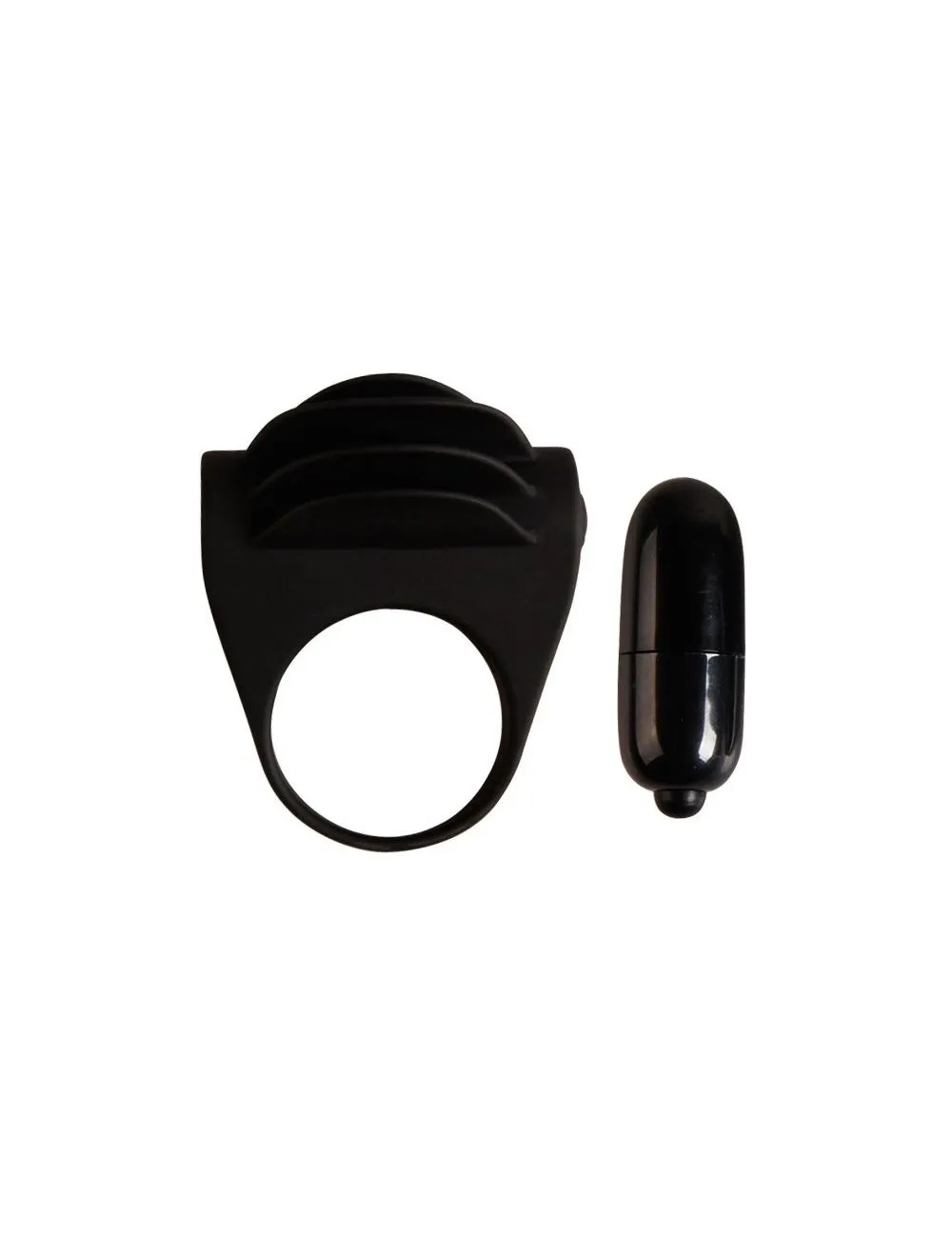 Pretty Love Chester Anillo Vibrador Negro-- Qualità Facile Ineguagliabile Altissima Alimentato Utilizzo Grado Medico Funziona Lr1130 Accensione Spegni