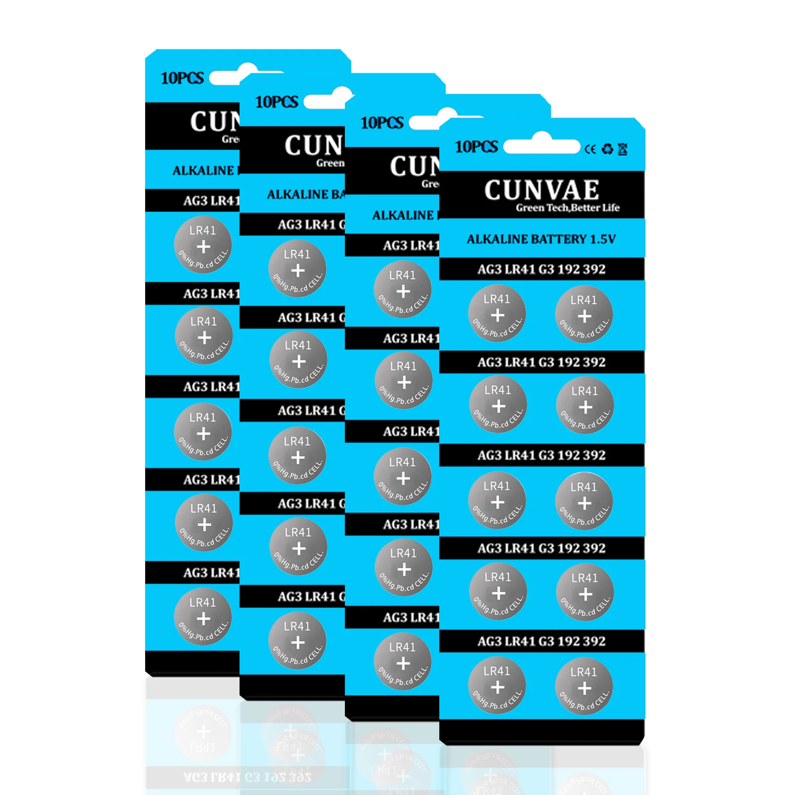 10-40Pc Lr41 192 Sr41 Ag3 G3A L736 192 392A 1.5V Lr1130 Batterie Per Orologi A Bottone A Bottone Per Bilancia Calcolatrice Calendario Giocattolo