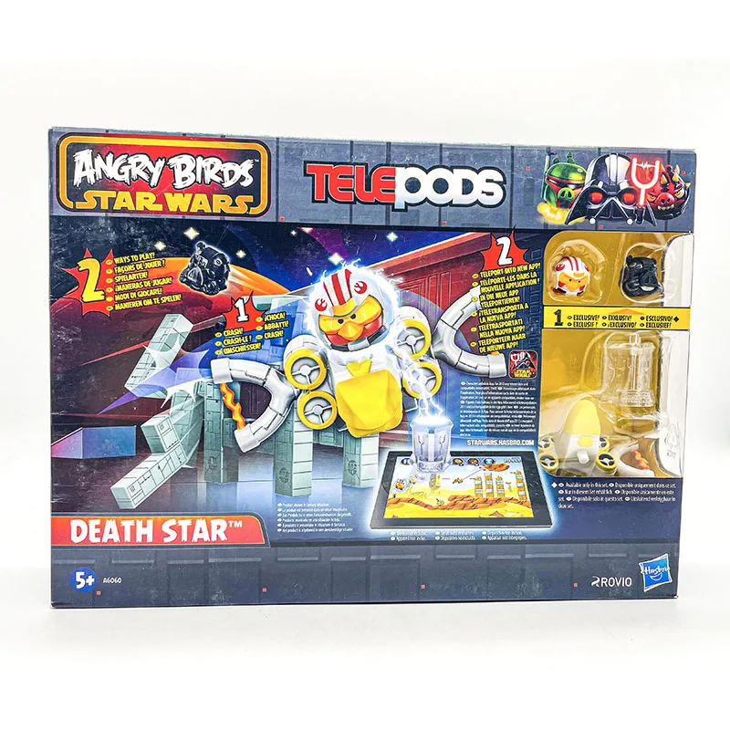 Cantante Angry Birds Star Wars Telepods Death Star Luke Skywalker Darth Vader Toys Model Figures Anime Collect Ornaments