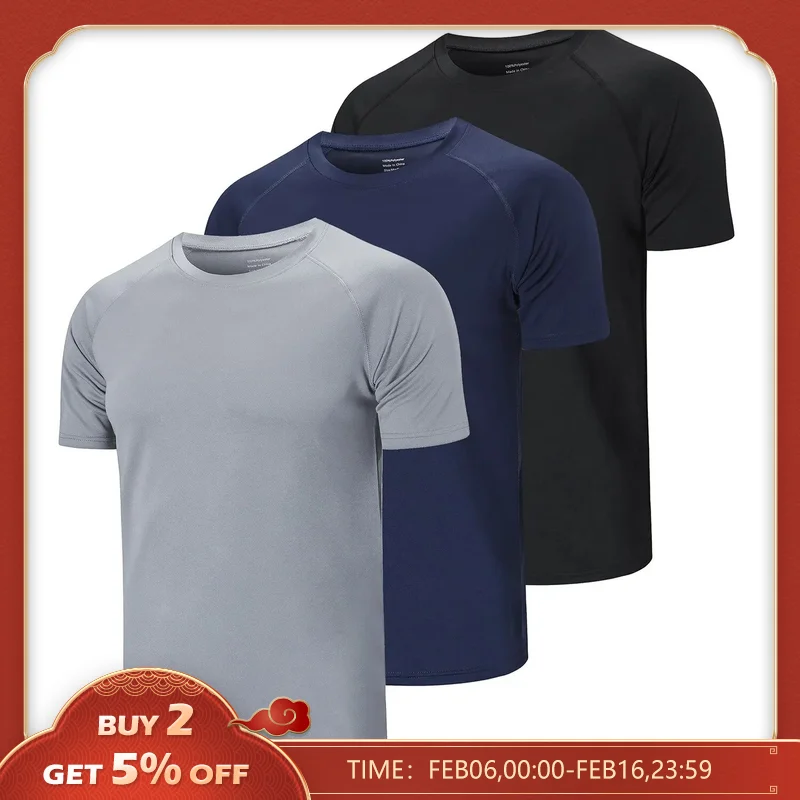 Camicie Da Corsa Da Uomo Zengvee, Magliette Da Allenamento Magliette Sportive Da Uomo Magliette Da Palestra Magliette Traspiranti Da Uomo Girocollo