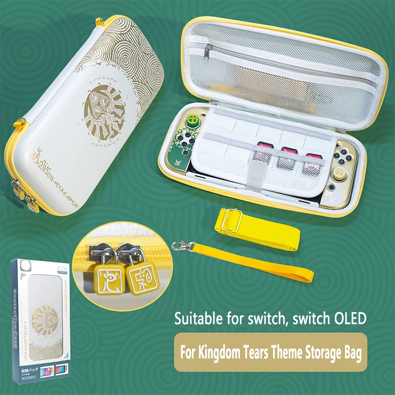 Per Nintendo Switch Storage Bag Per Zelda Legend 2 Lacrime Per Kingdom Custodia Protettiva Limitata Borsa Protettiva Accessori Per Giochi