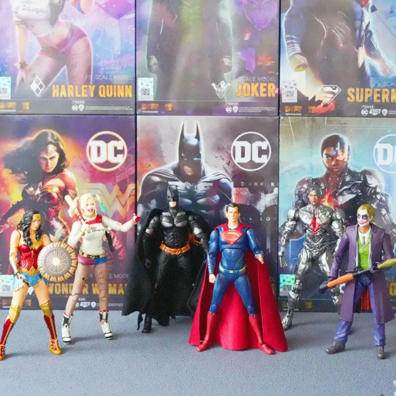 Justice League Superman Batman Superman Figure Wonder Woman Cyborg Alto Quinn Joker Action Figure Model Toys Hobby Gifts