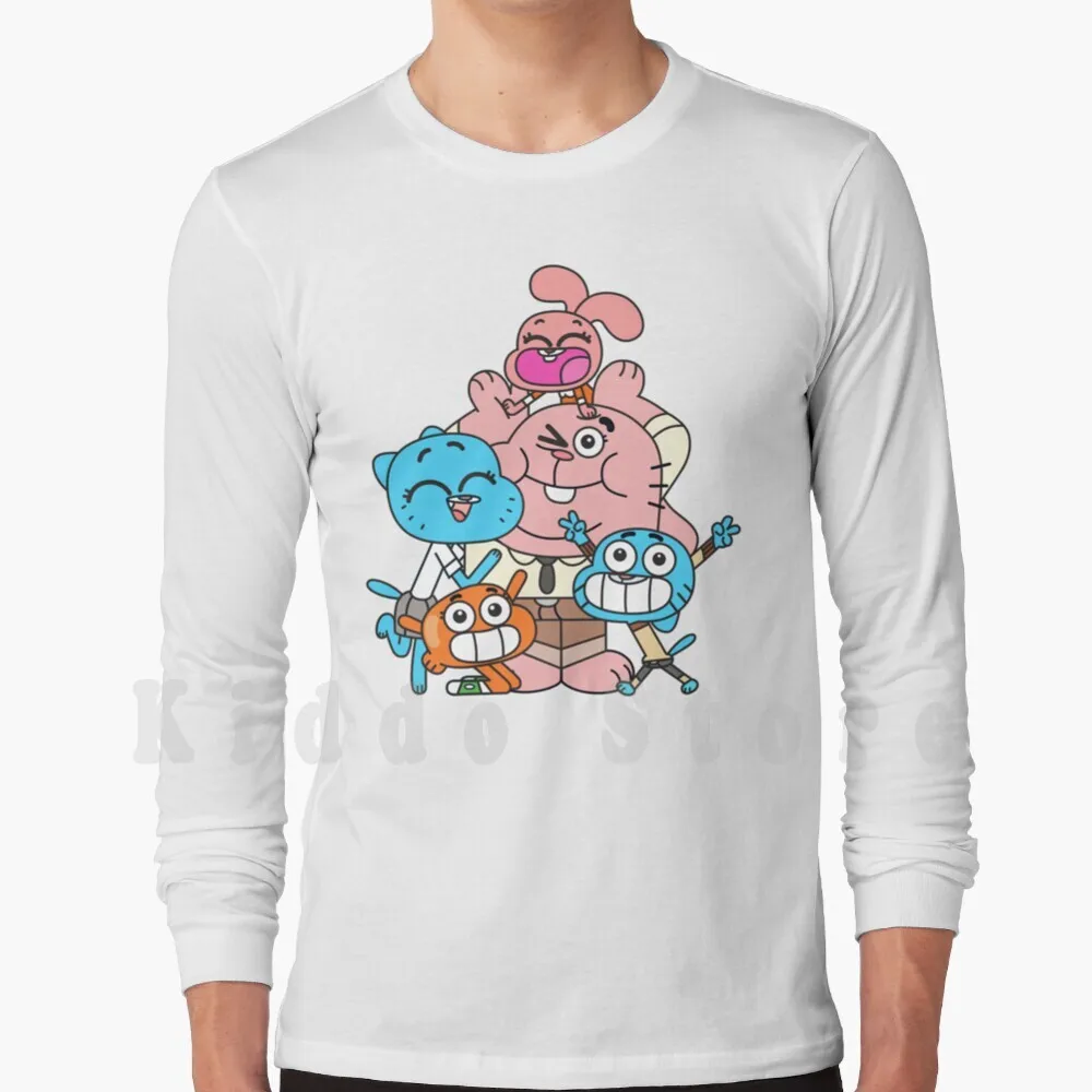 Le Felpe Con Cappuccio A Manica Lunga Gumball Watterson Gumball Rem Rem Watterson Nicole Nicole Watterson Anais Anais
