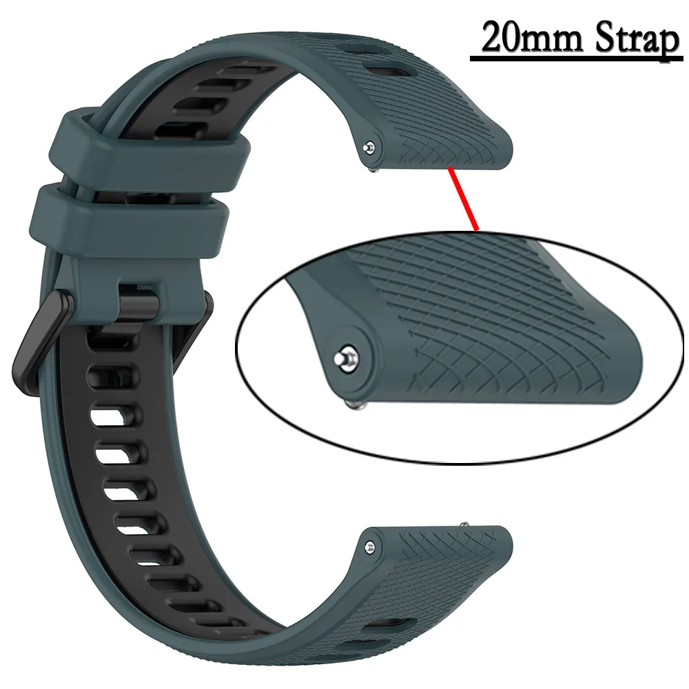 Cinturino In Silicone 20Mm Per Garmin Venu Sq2 |
