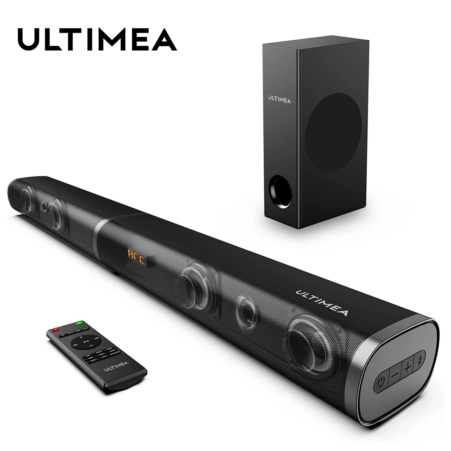 Ultimea 190W Soundbar Tv Altoparlante Wireless Soundbar Per Tv Altoparlante Bluetooth Con Subwoofer Altoparlante Surround Stereo 3D