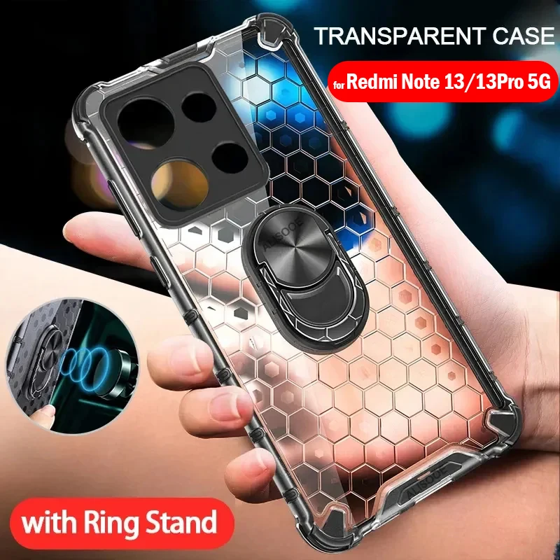 Per Redmi Note 13 13R Pro Plus 5G Custodia Trasparente Cover Per Xiaomi 14 13T 12T Poco X6 X5 F5 Redmi Note 12 Pro Capa