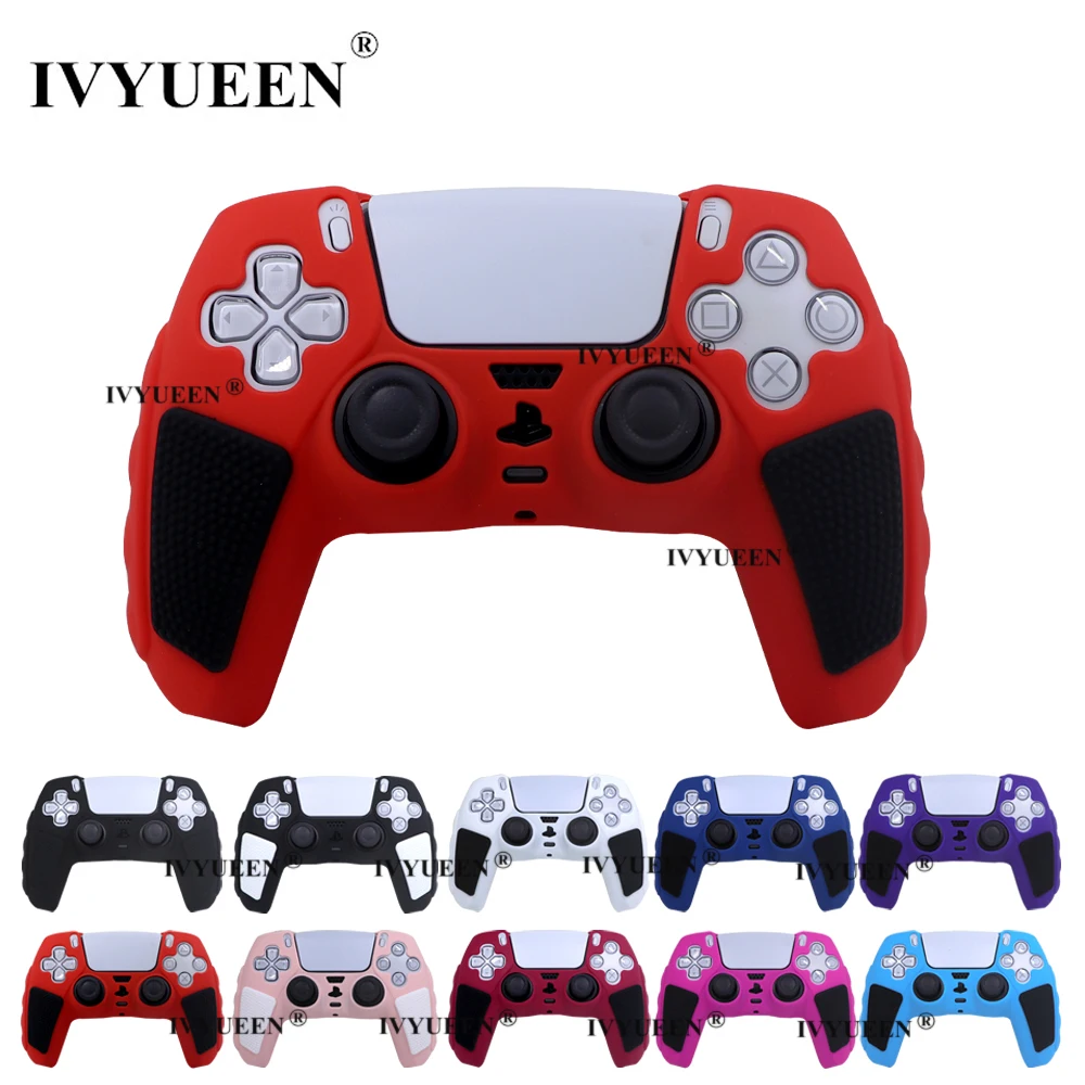 Ivyueen Per Playstation 5 Ps5 Controller Custodia Protettiva In Gomma Extra Spessa Tuta In Silicone Per Caricabatterie Originale Dualsense