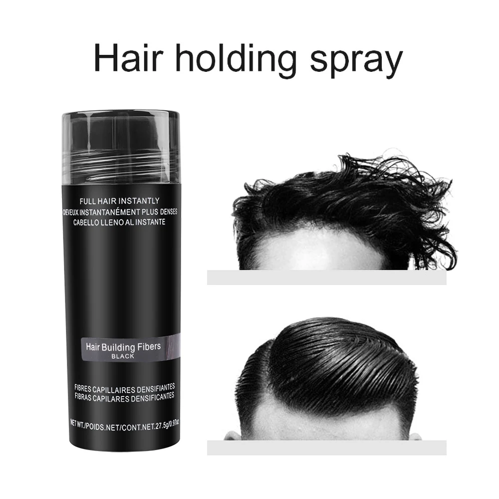 Fibre Per Capelli Originali Cheratina Ispessimento Spray Toppik Capelli Castani Ricrescita Polvere Uomo Capelli Costruzione Fiber Prodotto Di Perdita 