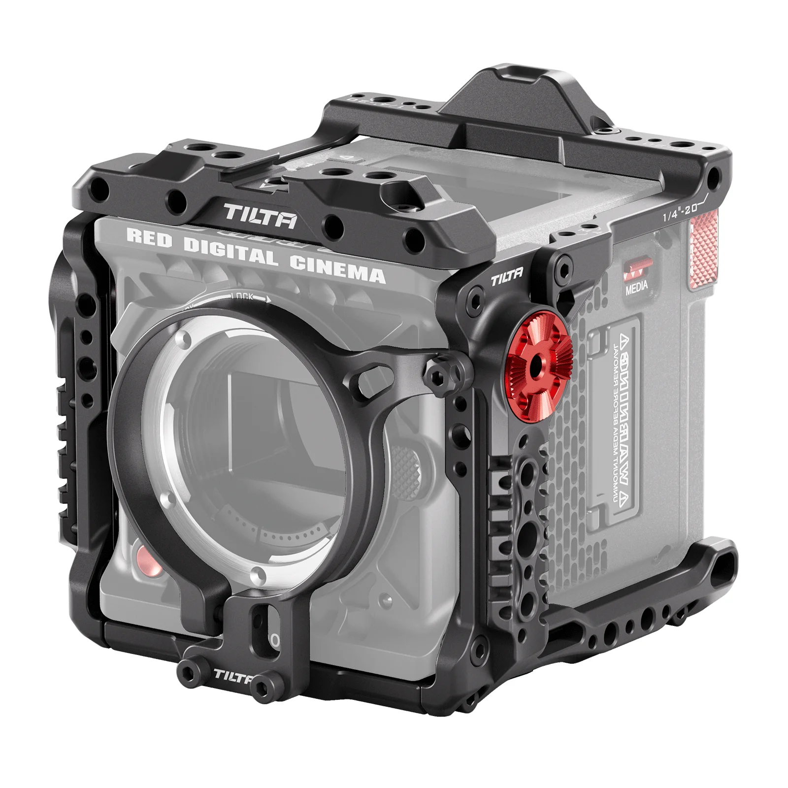 Tilta Red Komodo-X Gabbia Completa Per Fotocamera Per Ta-T53-Fcc-B Per Rosso Komodo-X