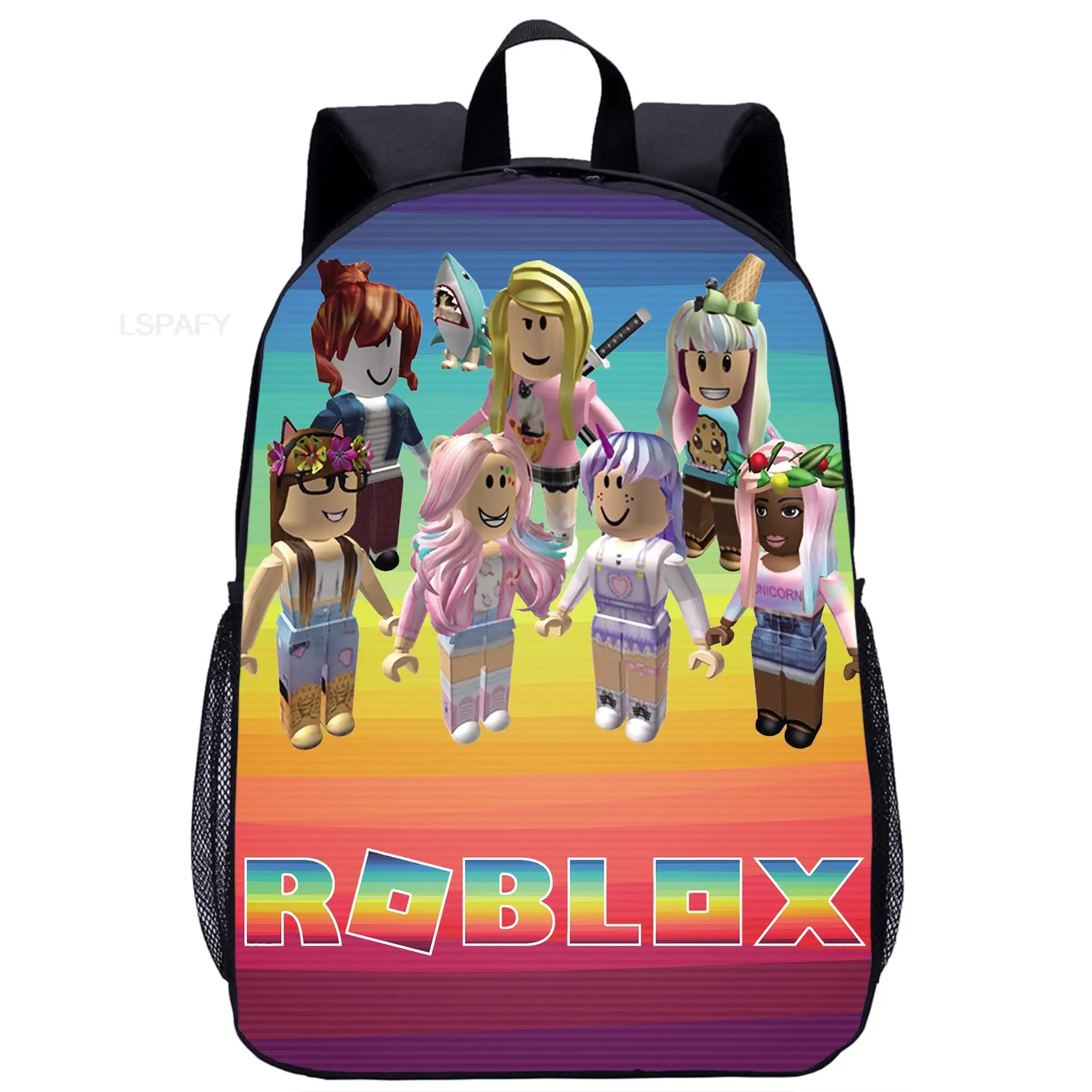 Hot Roblox Girls Boys Zaino Zaino Primario Zaini Ortopedici Di Qualità Borsa Per Bambini Cartoon Roblox Mochilas