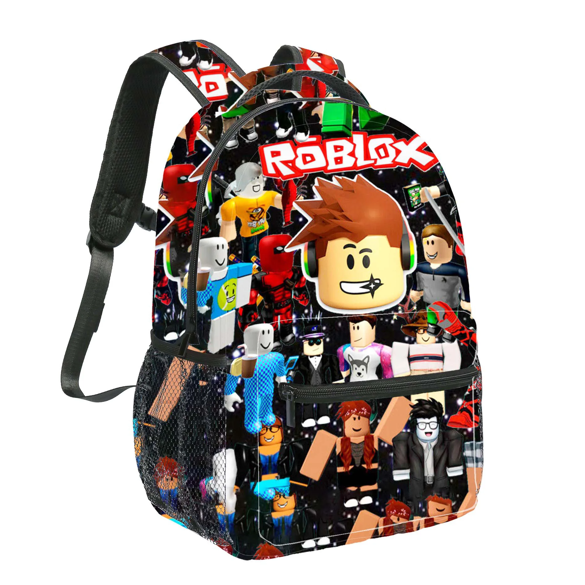 Zaino Roblox Roblox Zainetto Per Scuola Primaria E Secondaria Anime Cartoon Regalo Di Compleanno Per Ragazze Bambini Ragazzi