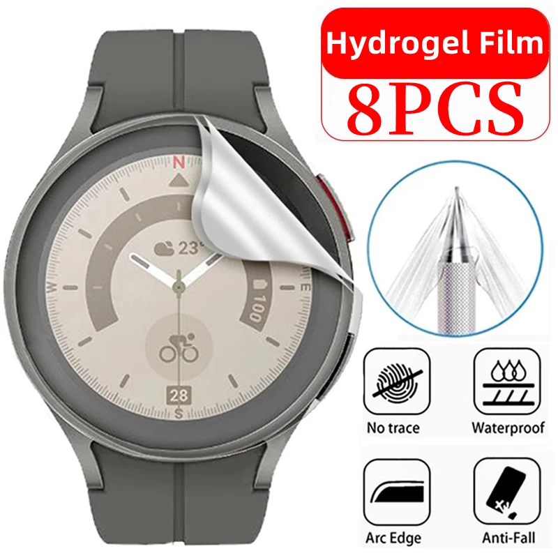 Pellicola Protettiva Idrogel Per Samsung Galaxy Watch 5 Pro 45Mm Pellicola Salvaschermo Per Samsung Watch 5 40Mm 44Mm Watch 5 Pro Film