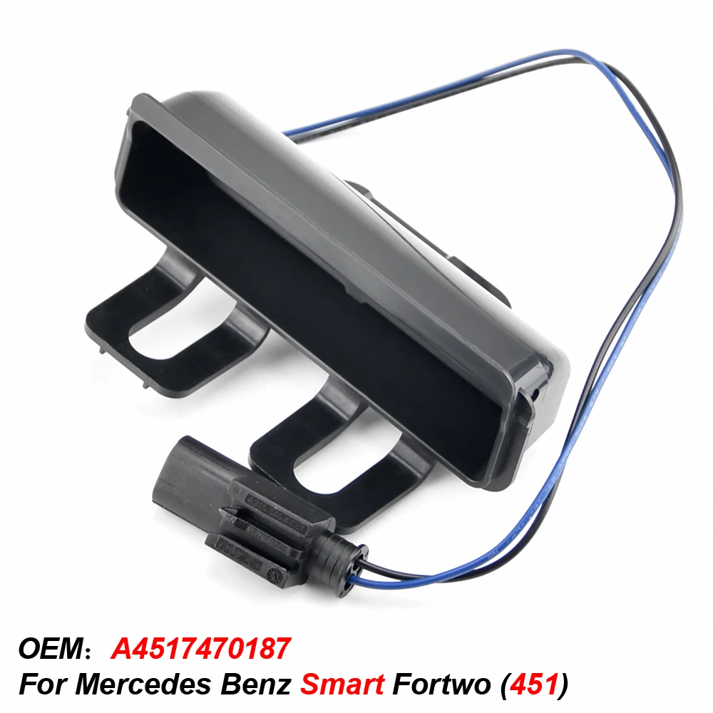 Interruttore Maniglia Portellone Posteriore Adatto Per Smart Fortwo (451) Pure Passion Cabrio 1.0L L3 - Gas Electric Drive A4517470187