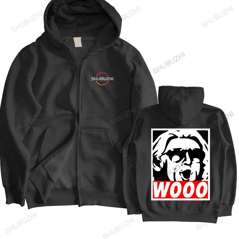 Homme Warm Coat Black Qwegny Mens Zipper Wooo Ric Flair Autunno Basic Casual Felpa Con Cappuccio (Dimensioni Regolari E Grandi E Alte Incluse