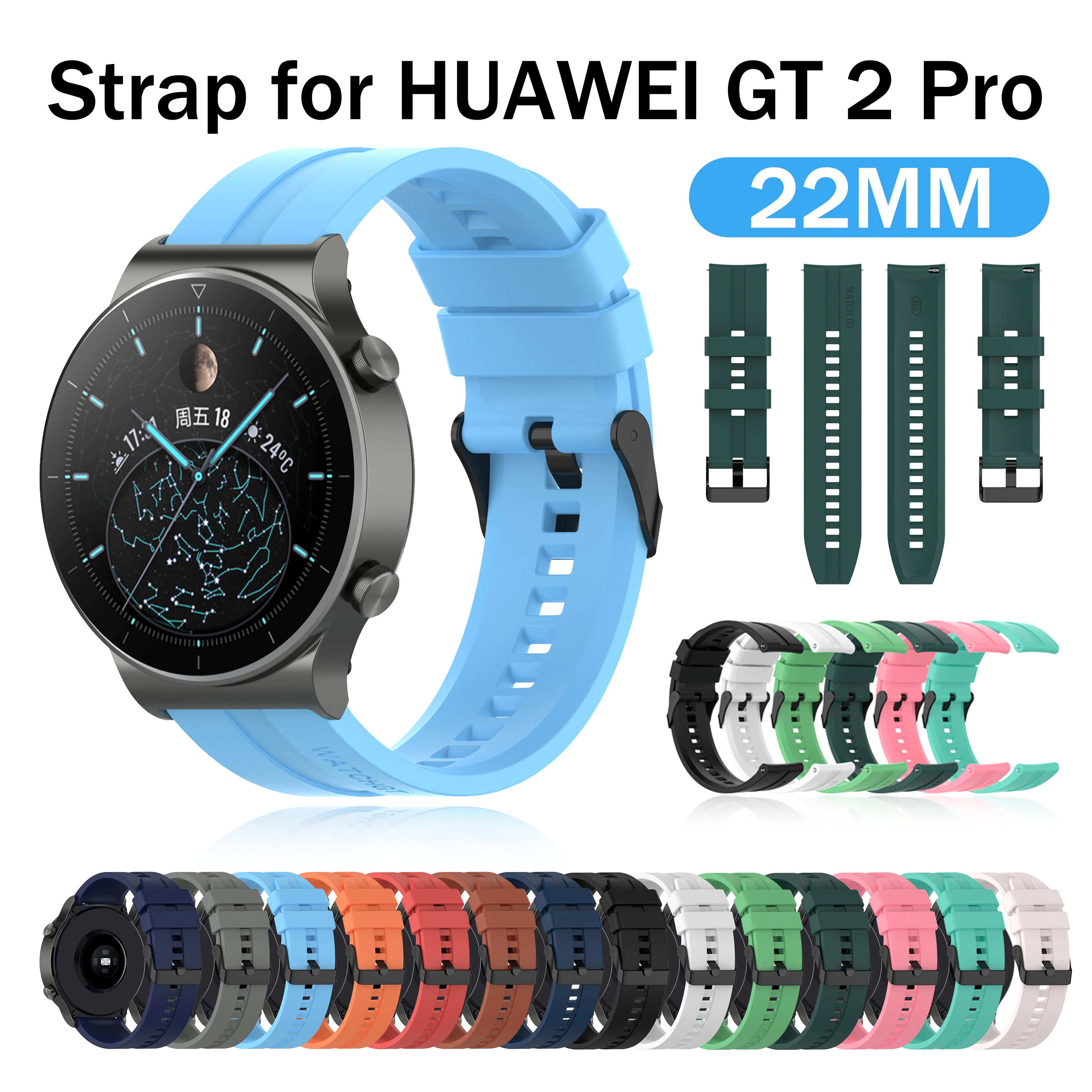 Cinturino Per Huawei Watch Gt 2 Pro Smart Watch Band Per Huawei Watch 3 3 Pro Gt 2 46Mm Honor Magic Watch 2 46Mm Cinturino Cinturino