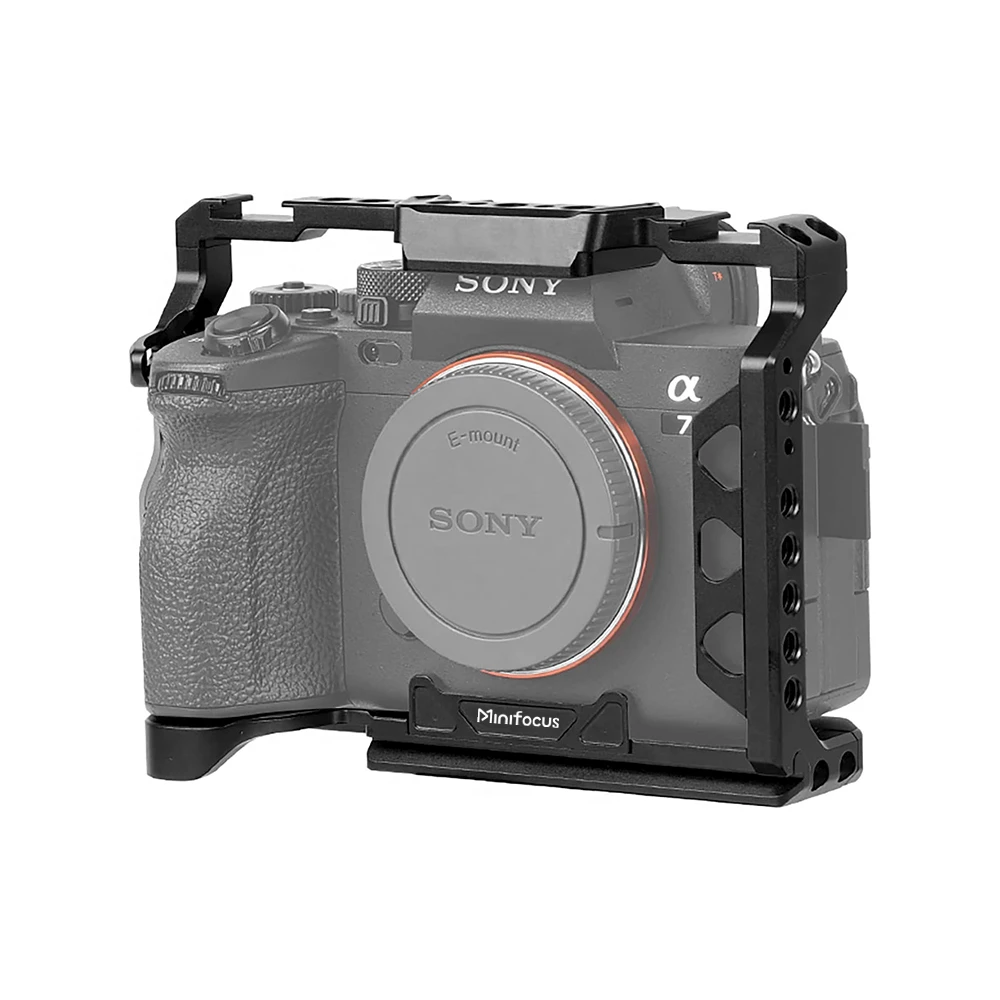 Gabbia Per Fotocamera Per Sony Alpha 7Riii / A7Rii / Alpha 7 Iv (Ilce-7M4 /A7M4) / Alpha 7 Iii (Ilce-7M3/Alpha 7 Iii/Alpha 7 Ii (Ilce-7M2/Alpha 7 Ii