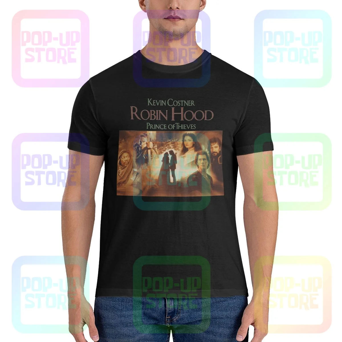 Robin Hood Prince Of Theives Movie Shirt T-Shirt Best Style Hip Hop Hot Selling Tee