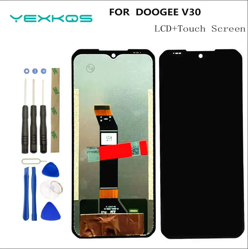 Nuovo Display Lcd Originale Doogee V30 + Accessori Per Digitalizzatore Touch Screen Per Smartphone Doogee V30 T
